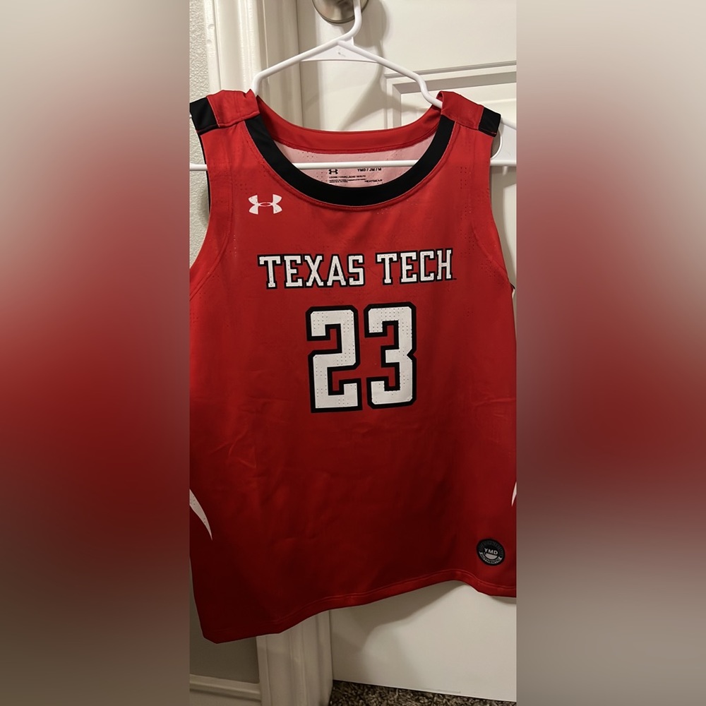 texas tech basketball jersey